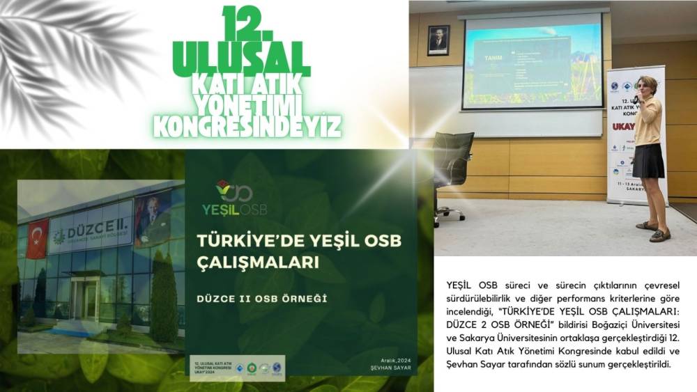 12. Ulusal Katı Atık Yönetimi Kongresindeyiz